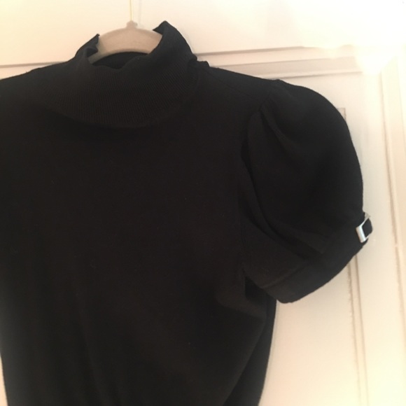 Black half turtleneck Sweater - Picture 2 of 3